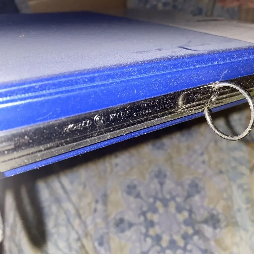 Vintage Cornell‎ University Three Ring Hard Binder 1in New York Education Paw